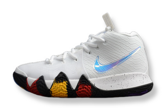 Nike Kyrie 4 x NCAA basketball shoes – low-top sneakers with college-inspired colorway and Zoom Air cushioning for performance