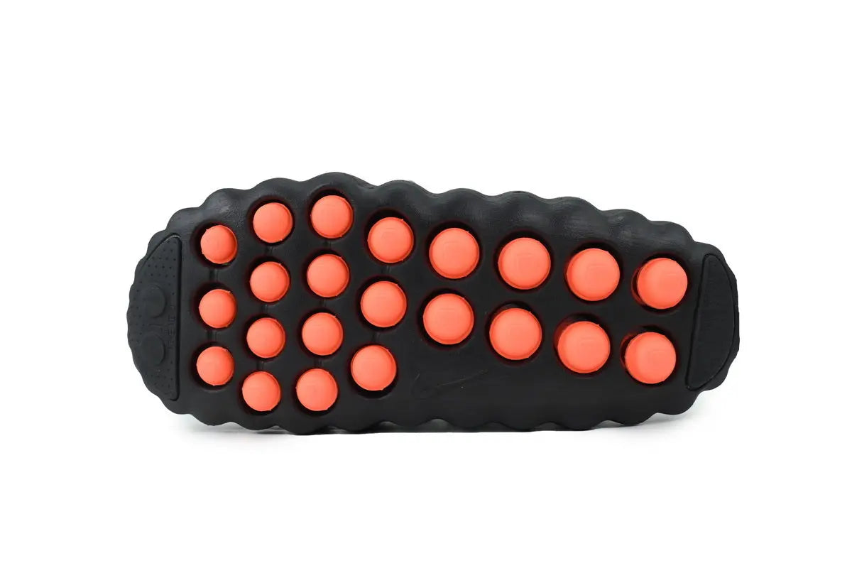 Nike Mind 001 Slide Black Chrome outsole durable traction non-slip Nike slides comfortable black sandals