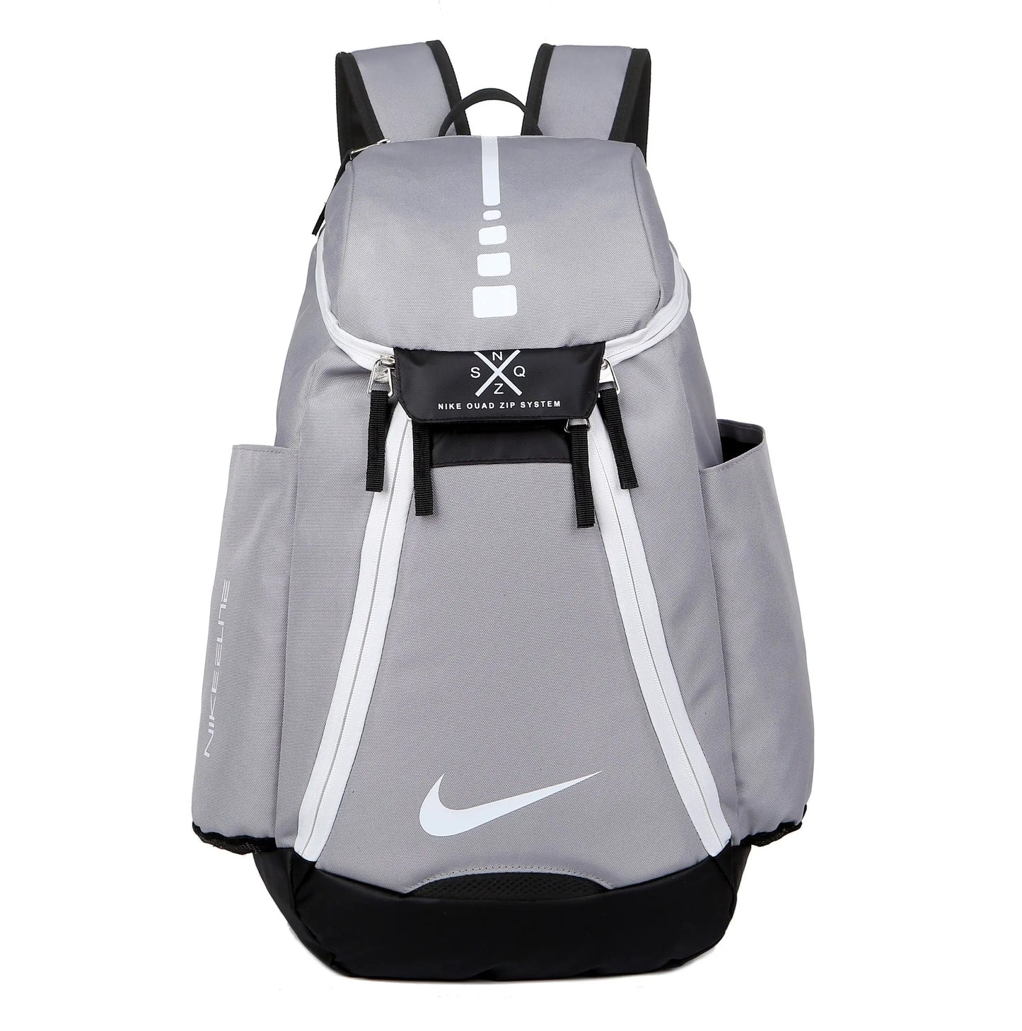 Nike Hoops Elite Max 2.0 basketball backpack front view with logo