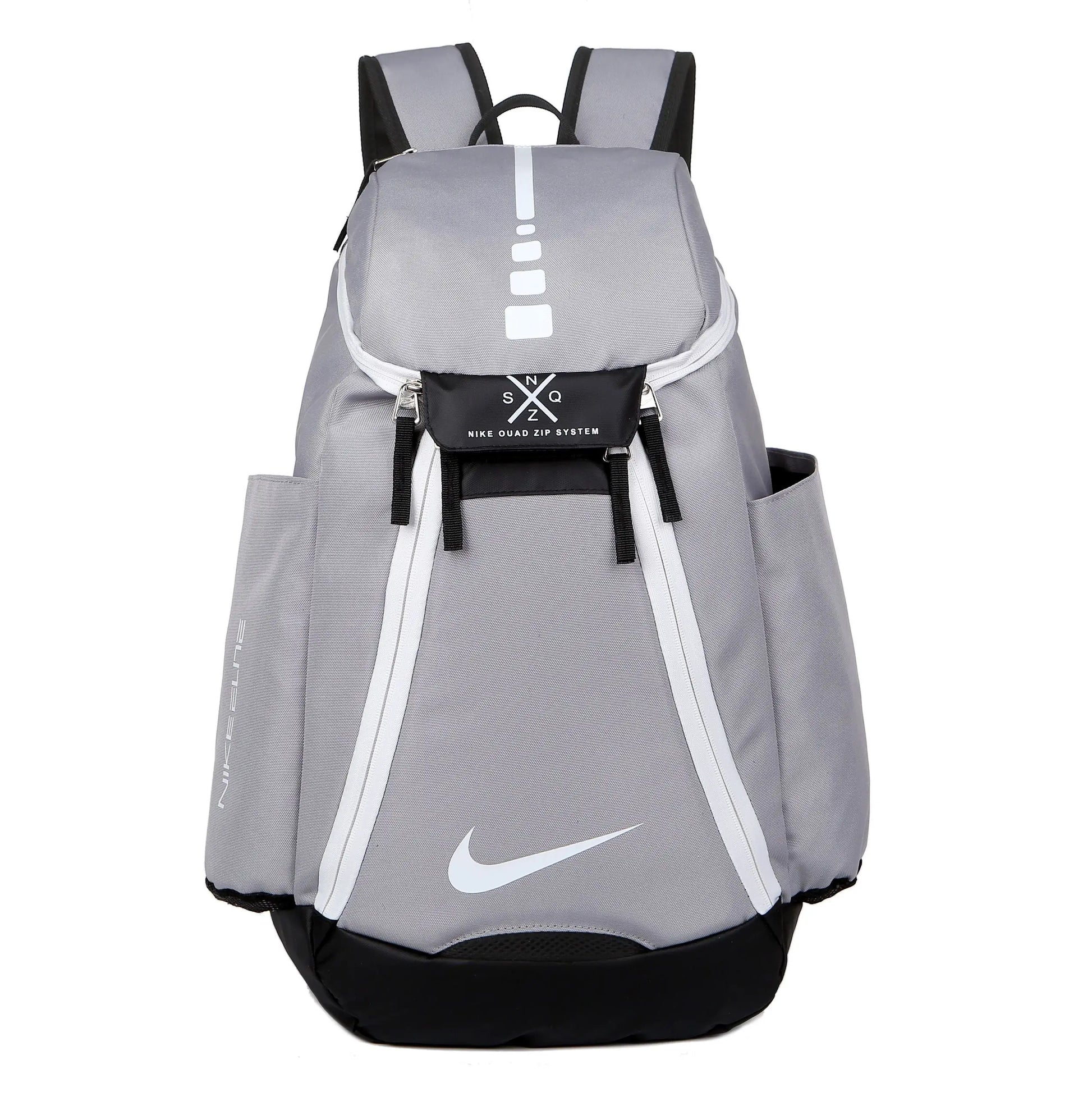Nike Hoops Elite Max 2.0 basketball backpack front view with logo