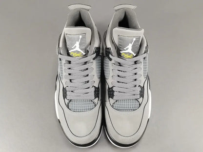 Jordan 4 Cool Grey grey white leather retro sneakers unisex premium
