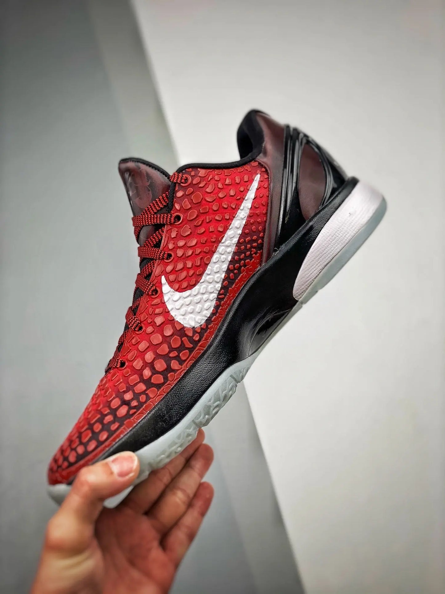Nike Kobe 6 Protro Challenge Red All-Star basketball shoes bold commemorative edition
