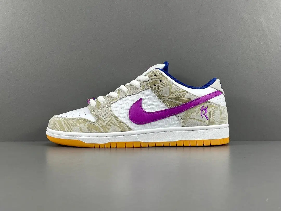 Nike SB Dunk Rayssa Leal low top skate sneaker multi-color side view
