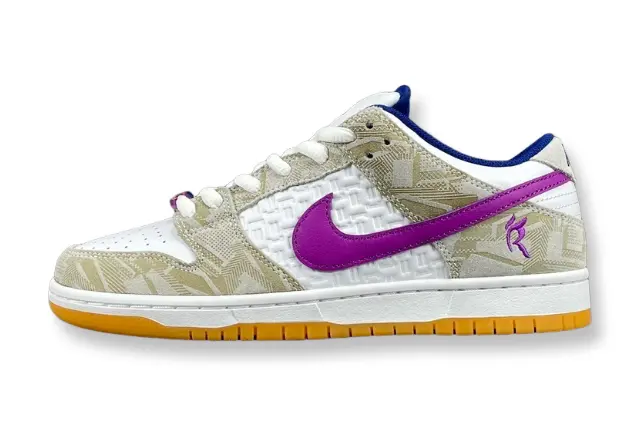 Nike SB Dunk Rayssa Leal low top skate sneaker multi-color side view