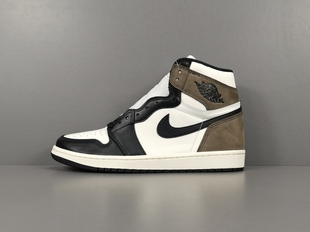 Jordan 1 Retro High Dark Mocha sneakers with premium leather and timeless style
