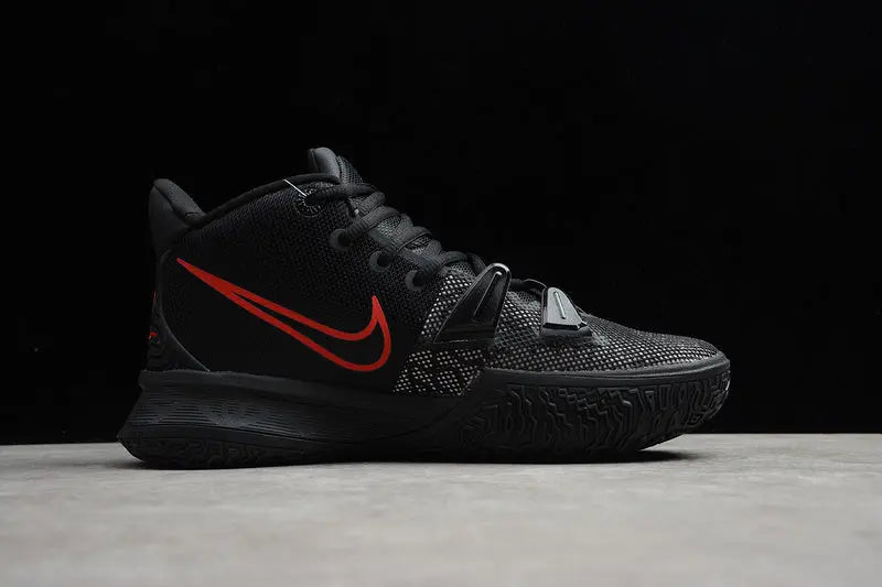 Nike Kyrie 7 BRED men's basketball shoes black red sneakers