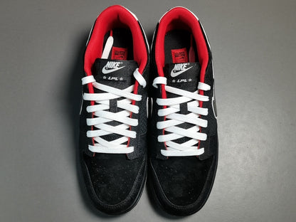 Nike Dunk Low x League of Legends sneaker with colorful character-inspired graphics and bold details
