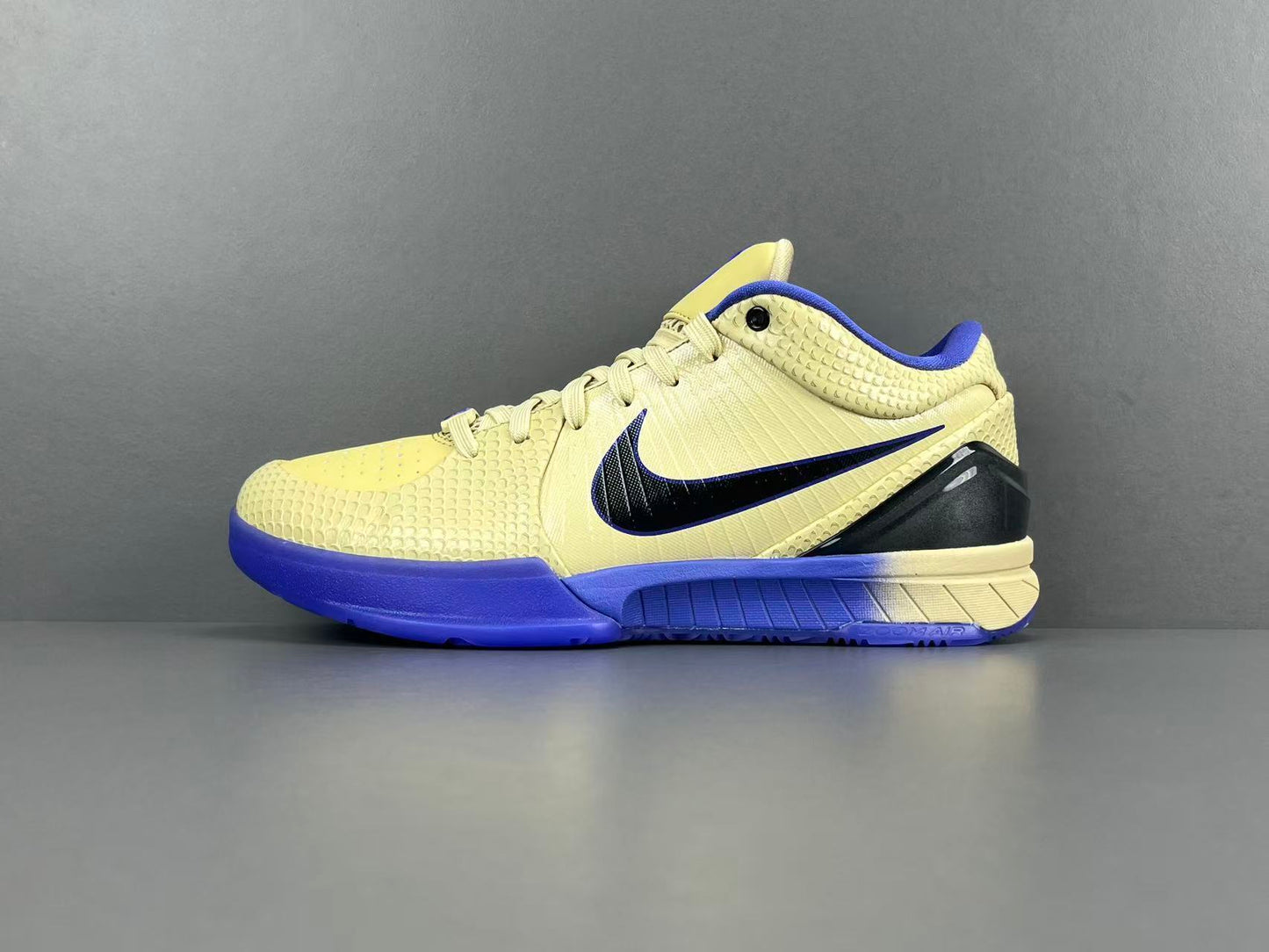 NIKE Kobe 4 Protro FC Barcelona Team Gold basketball sneaker, low-top