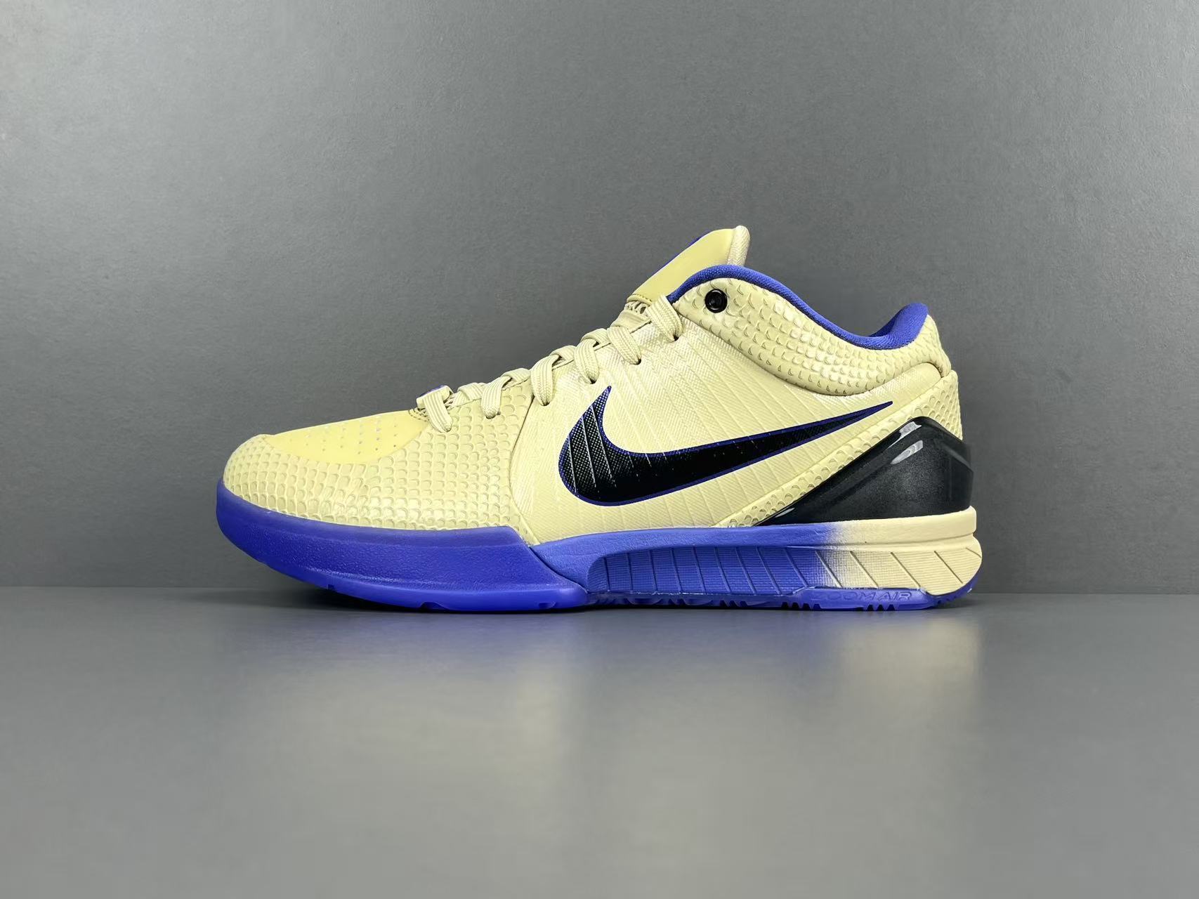 NIKE Kobe 4 Protro FC Barcelona Team Gold basketball sneaker, low-top