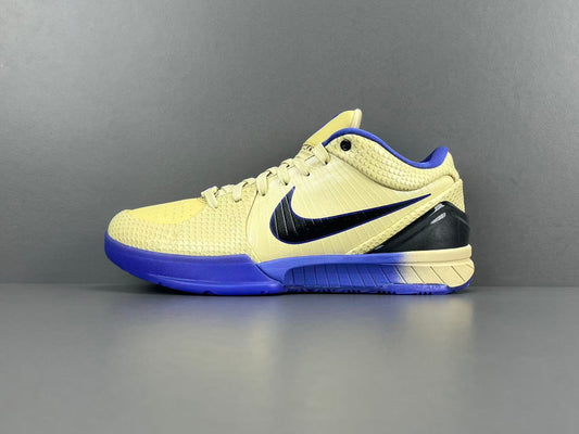 NIKE Kobe 4 Protro FC Barcelona Team Gold basketball sneaker, low-top