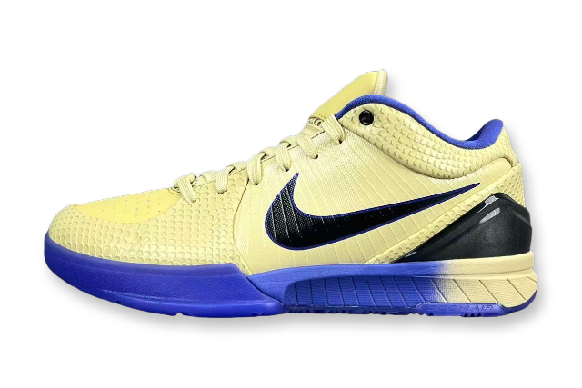 NIKE Kobe 4 Protro FC Barcelona Team Gold basketball sneaker, low-top