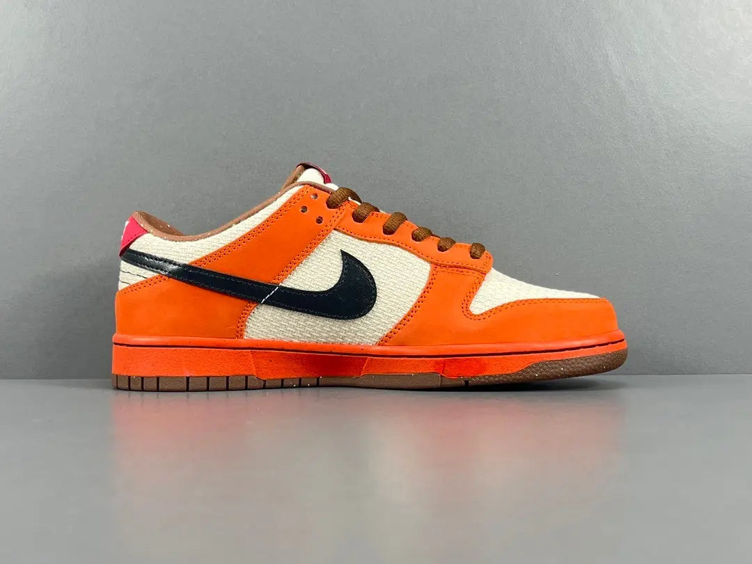 Nike SB Dunk UN-Hemp low top skate sneaker natural hemp side view