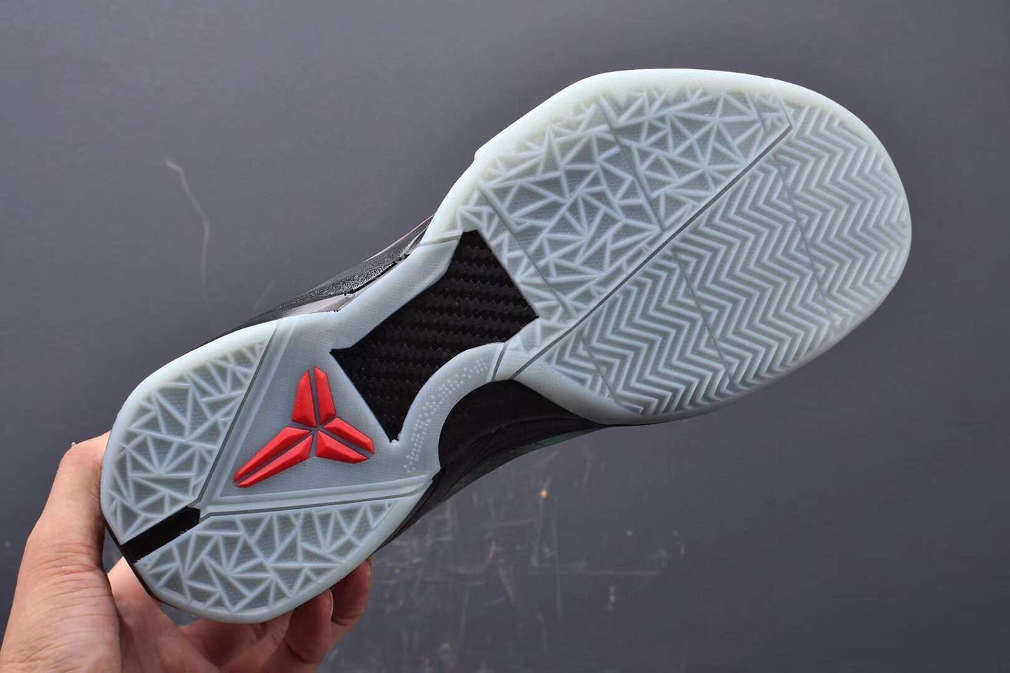 Nike Kobe 7 Galaxy AS basketball shoes black with cosmic starry design
