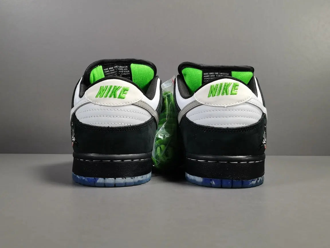 Nike SB Dunk x Staple Panda Pigeon limited edition black white sneakers
