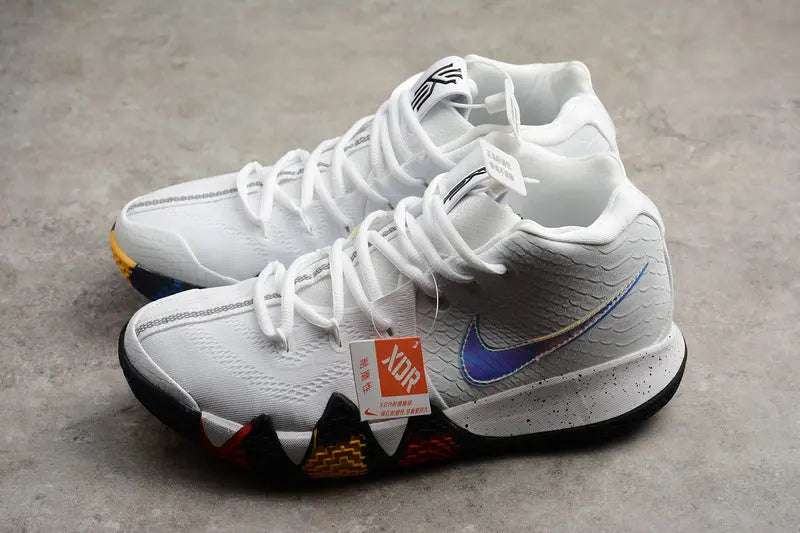 Nike Kyrie 4 x NCAA basketball shoes – low-top sneakers with college-inspired colorway and Zoom Air cushioning for performance