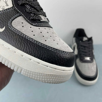 NIKE AIR FORCE 1 x STUSSY CUSTOM BLACK Replico
