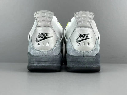 Air Jordan 4 SE 95 Neon white black neon green sneakers men's shoes
