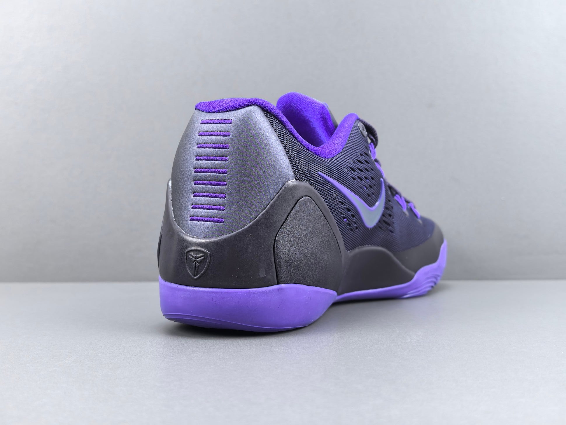 Nike Kobe 9 EM Low Protro x Purple Dynasty basketball sneakers side view