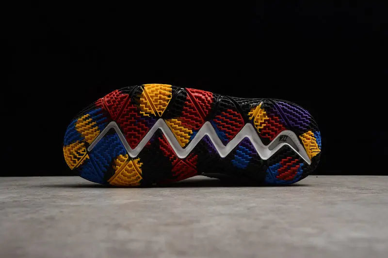 Nike Kyrie 4 x NCAA basketball shoes – low-top sneakers with college-inspired colorway and Zoom Air cushioning for performance