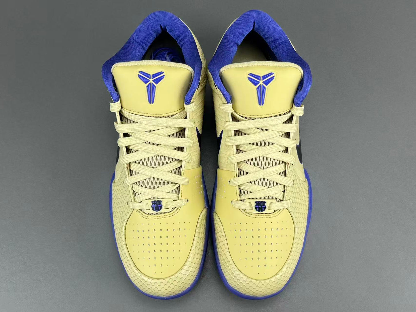 NIKE Kobe 4 Protro FC Barcelona Team Gold basketball sneaker, low-top