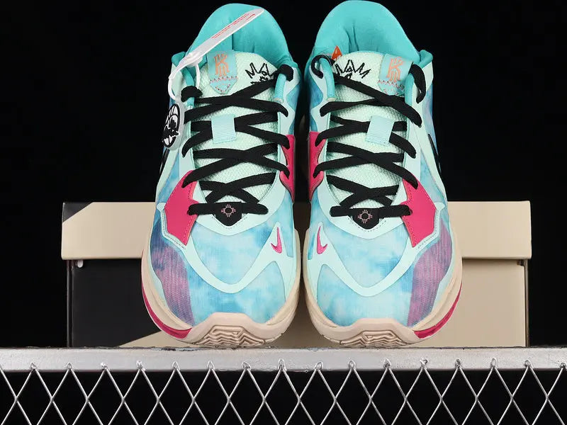 Nike Kyrie Low 5 x Community basketball shoes – low-top limited edition sneakers with community-inspired colorway and Zoom Air cushioning for performance