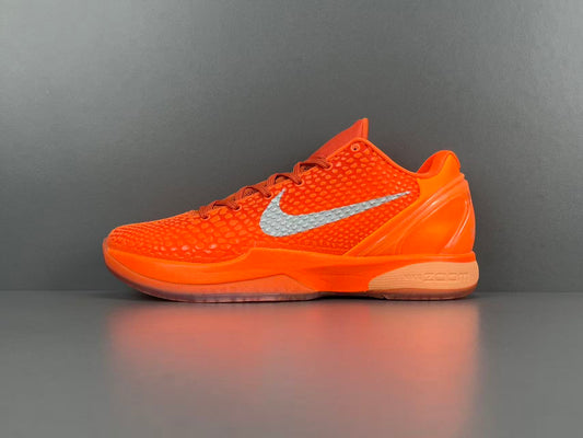 Nike Kobe 6 Protro Total Orange basketball shoes vibrant orange performance design
