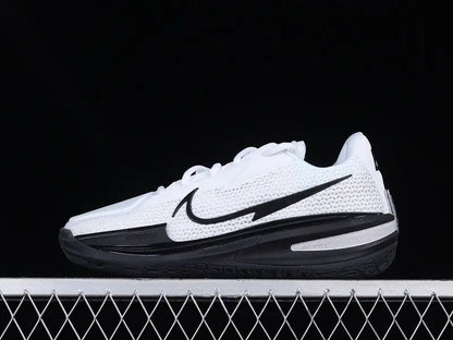 Nike Air Zoom GT Cut White Black performance basketball sneakers lightweight low profile design