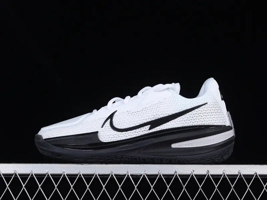Nike Air Zoom GT Cut White Black performance basketball sneakers lightweight low profile design