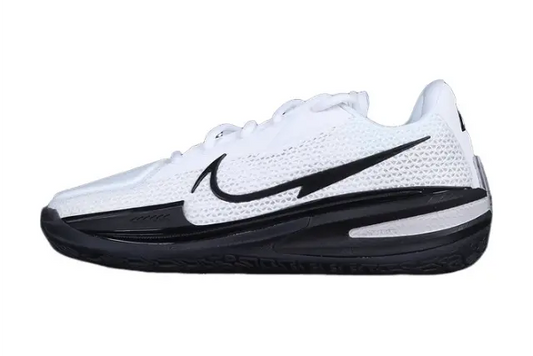 Nike Air Zoom GT Cut White Black basketball shoes low top white black sneakers with Zoom Air cushioning
