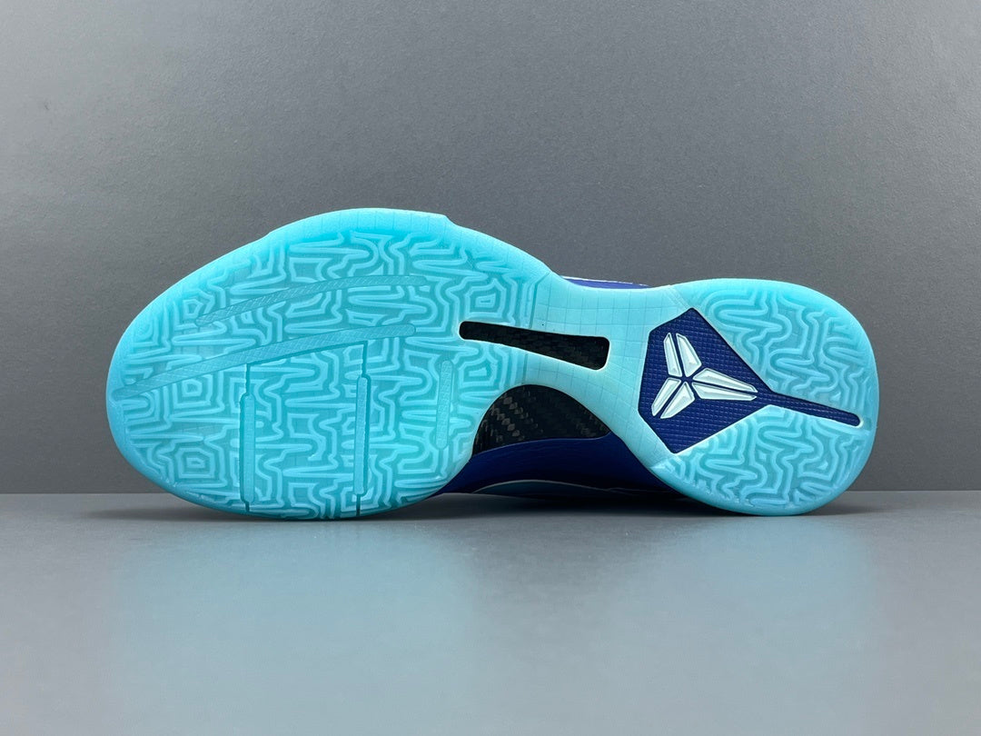 Nike Kobe 5 Protro X-Ray basketball shoes with translucent skeletal-inspired design and details
