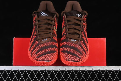 nike ja 3 x lunar new year basketball shoes side view with vibrant cultural inspired colorway