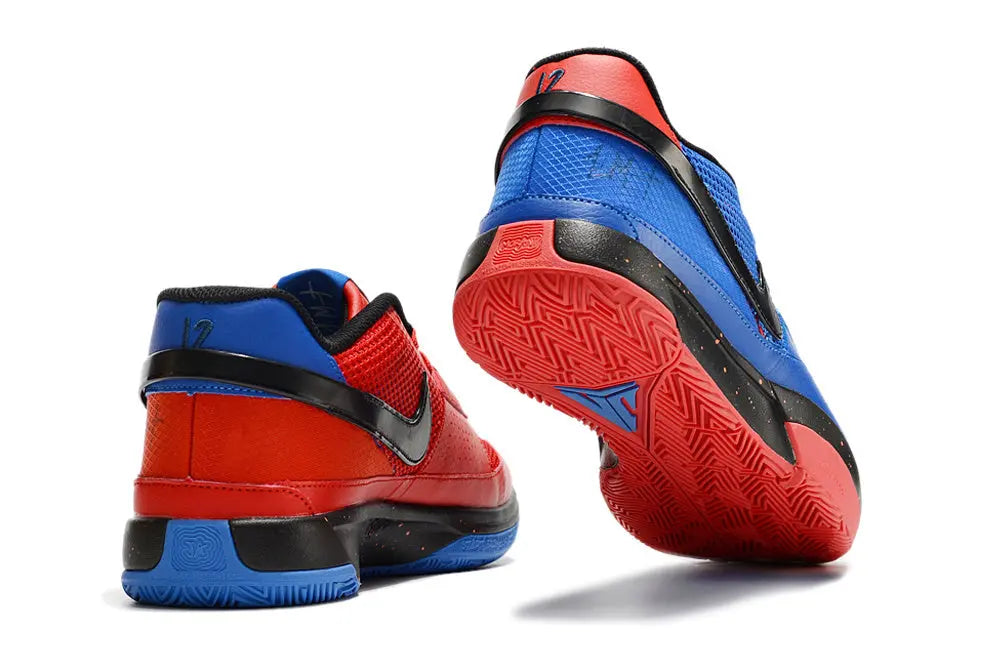 nike ja 1 x hunger basketball shoes side view with bold colorway and premium performance