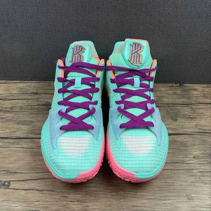 Nike Kyrie 4 Low Keep Sue Fresh basketball shoes – multicolor limited edition sneakers with #KeepSueFresh embroidered and Zoom Air cushioning for court performance