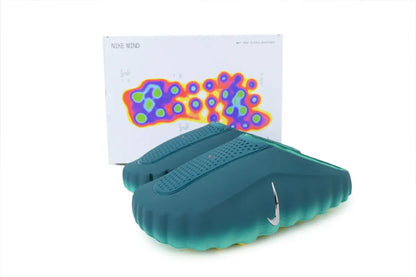 Nike Mind 001 Slide geode teal light menta comfortable lightweight casual slides
