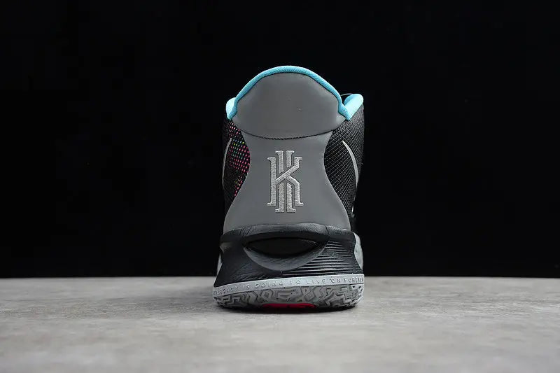Nike Kyrie 7 x Pixel Camo basketball shoes – low-top sneakers with pixel camouflage design, Zoom Air cushioning, and court performance