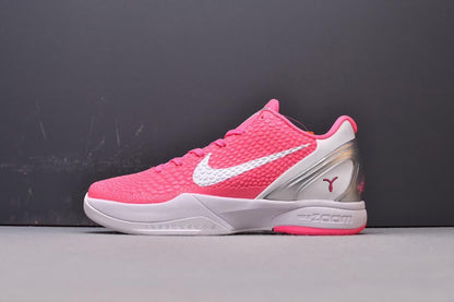 Nike Kobe 6 Think Pink basketball shoes vibrant pink performance and style design