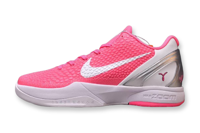 Nike Kobe 6 Think Pink basketball shoes vibrant pink performance and style design