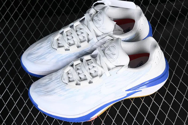 Nike Zoom GT Cut 2 Summit White Blue basketball shoes
