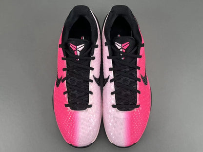 Nike Kobe 6 Protro Kay Yow black pink basketball shoes limited edition
