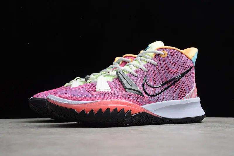 Nike Kyrie 7 x Creator basketball shoes – low-top limited edition sneakers with bold creative colorway, Zoom Air cushioning, and court performance