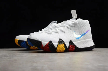 Nike Kyrie 4 x NCAA basketball shoes – low-top sneakers with college-inspired colorway and Zoom Air cushioning for performance