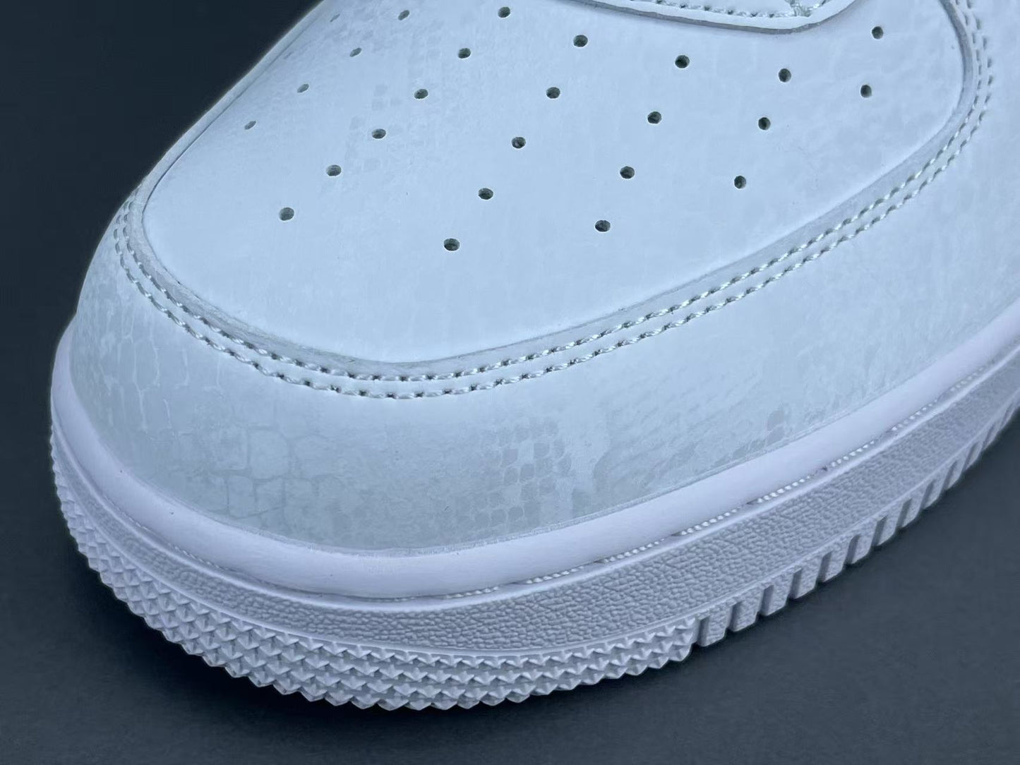 Nike Air Force 1 Kobe Bryant Forever white leather sneakers tribute design
