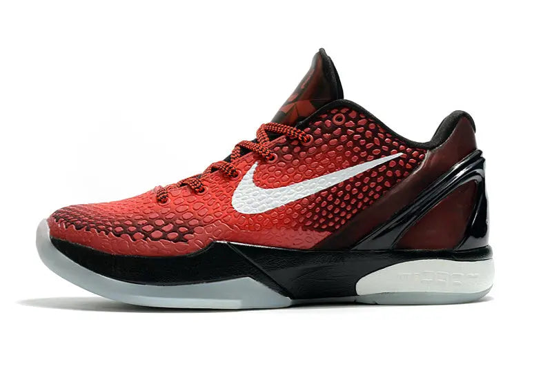 Nike Kobe 6 Protro Challenge Red All-Star basketball shoes bold commemorative edition
