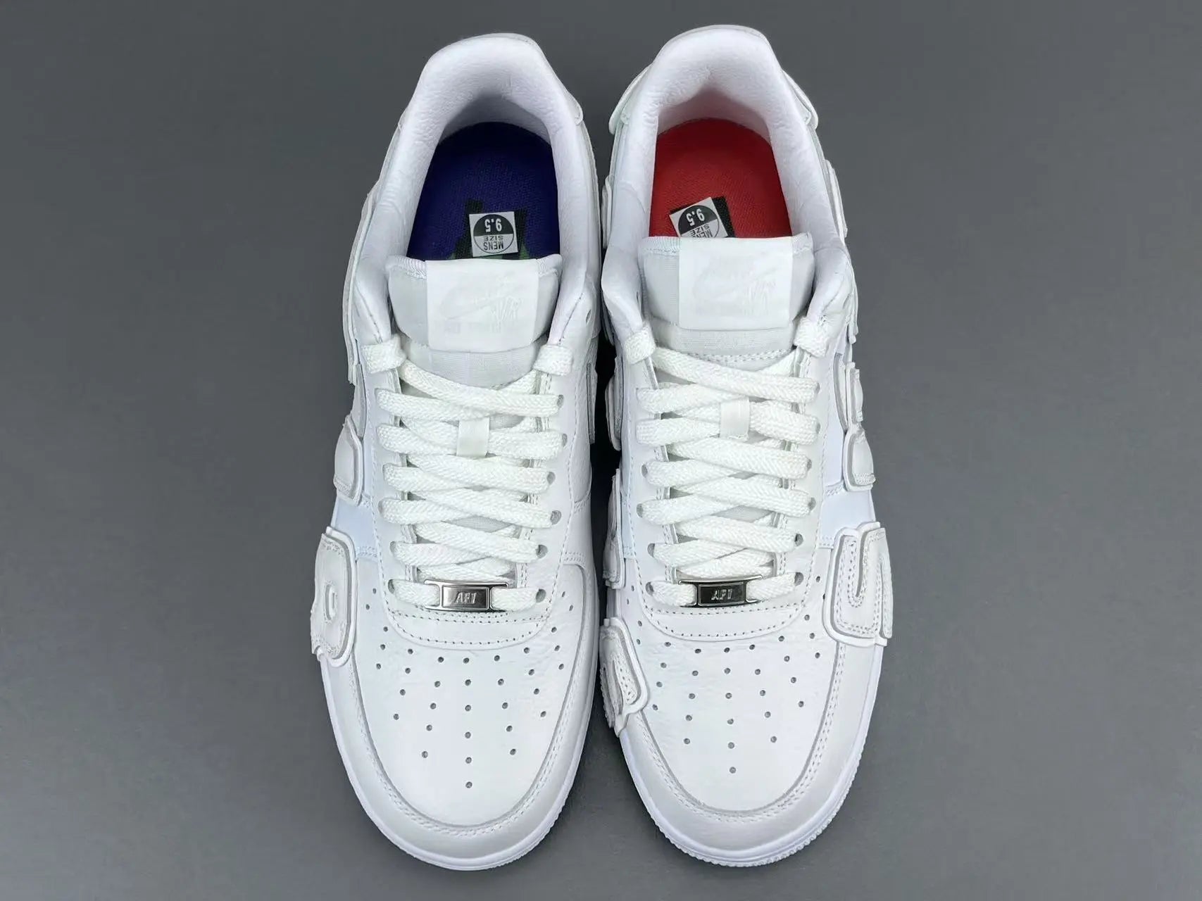 Nike Air Force 1 Low Cactus Plant Flea Market white collaborative sneakers
