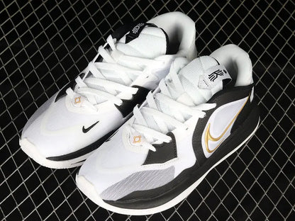 Nike Kyrie 5 Low White Gold men's basketball shoes white gold sneakers