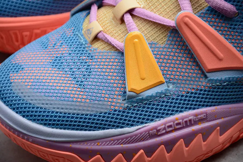 Nike Kyrie 7 x Expressions basketball shoes – low-top sneakers with bold artistic colorway, limited edition design, and Zoom Air cushioning for court performance