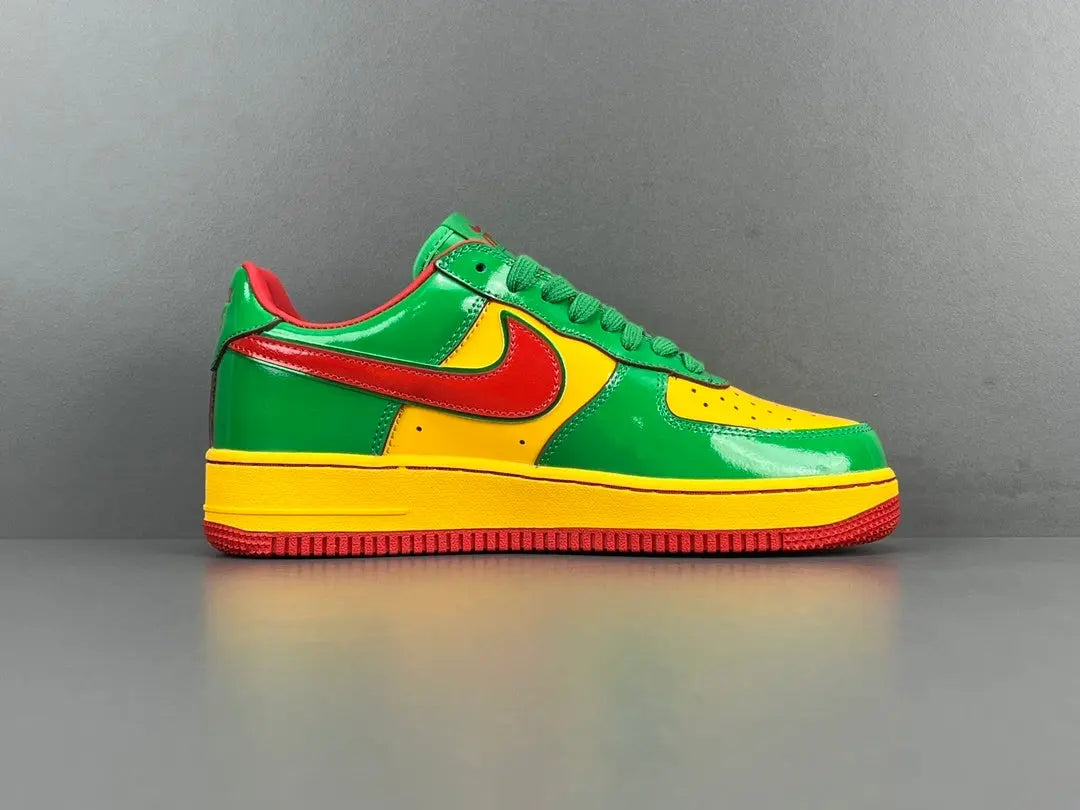 Nike Air Force 1 Low Lil Yachty Concrete Boys sneaker in Lucky Green and white
