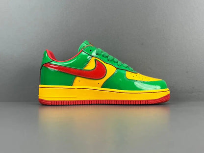 Nike Air Force 1 Low Lil Yachty Concrete Boys sneaker in Lucky Green and white
