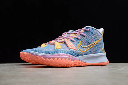 Nike Kyrie 7 x Expressions basketball shoes – low-top sneakers with bold artistic colorway, limited edition design, and Zoom Air cushioning for court performance