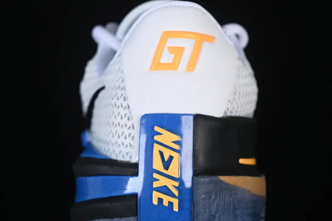 Nike Air Zoom GT Cut White Photo Blue basketball shoes with Zoom Air cushioning